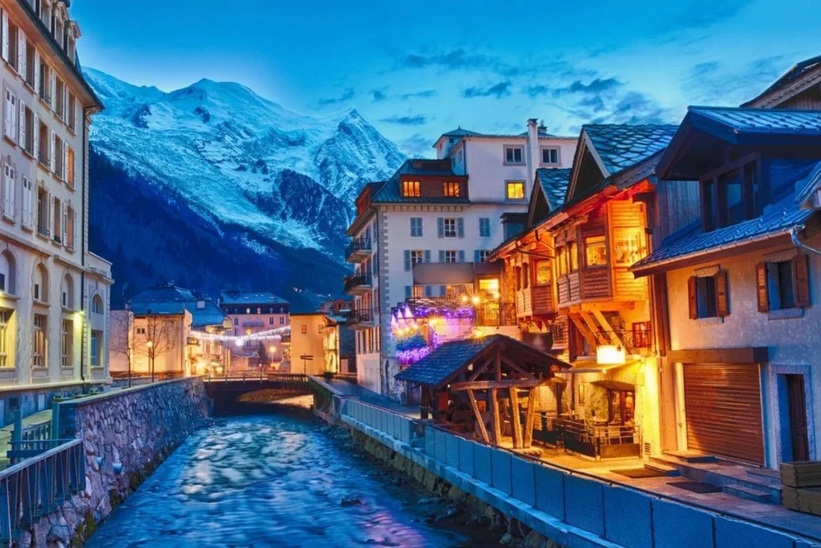 Ferienwohnung Batiment F - A Chamonix Mont Blanc Panorama Exterior foto