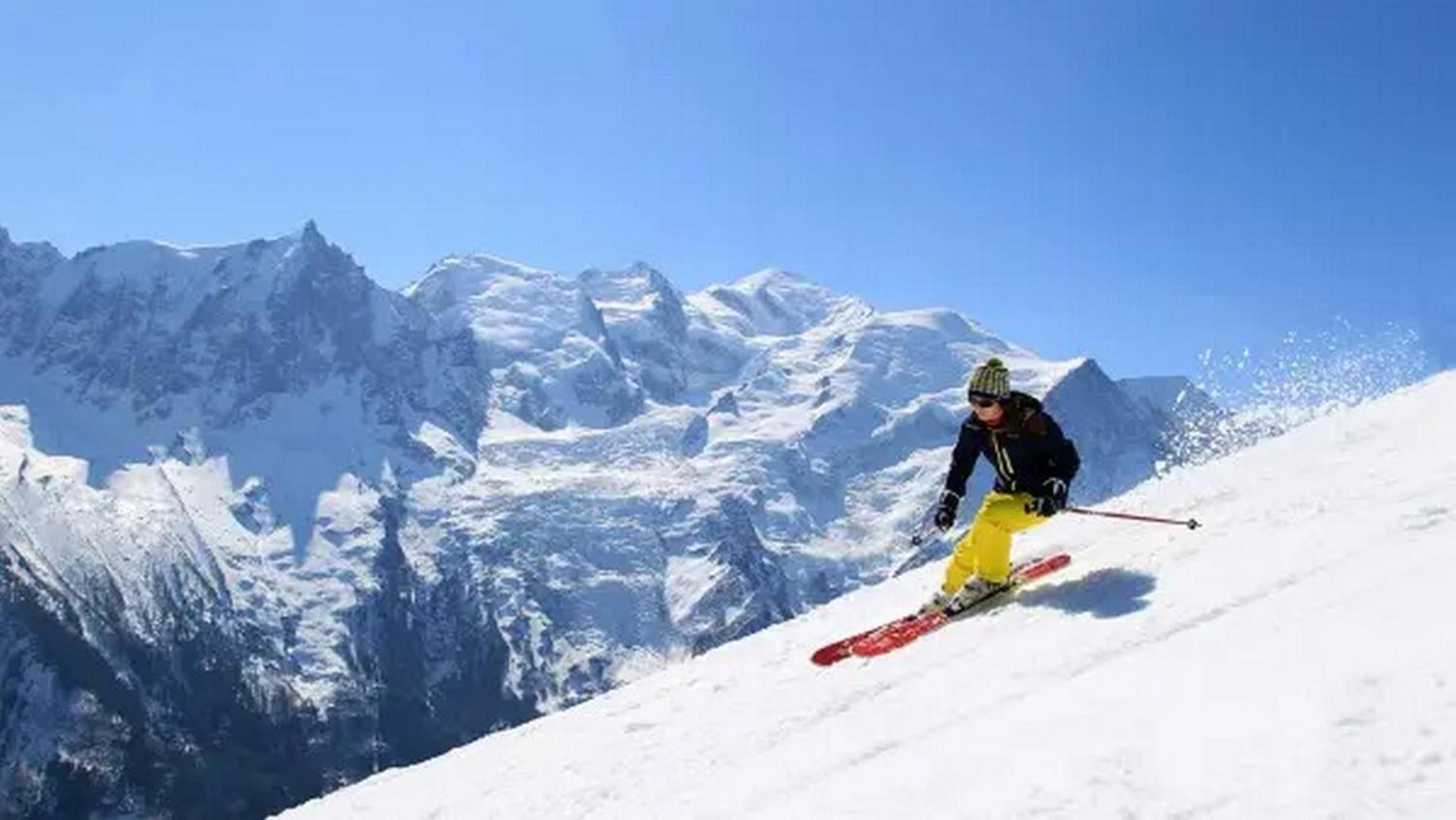 Ferienwohnung Batiment F - A Chamonix Mont Blanc Panorama Exterior foto